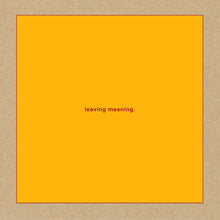 Swans - leaving meaning. [LP] Vinyl Record