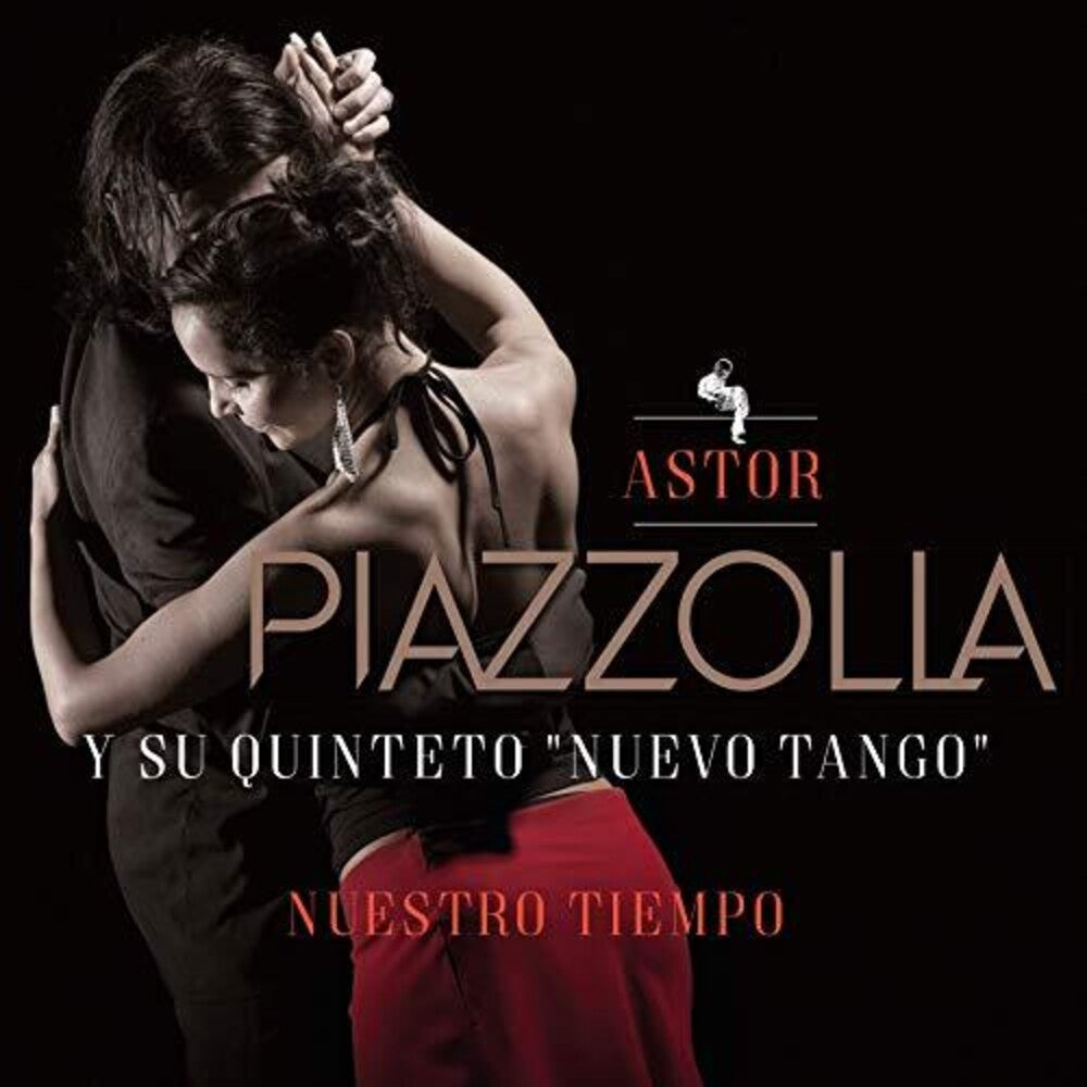 the album cover for Astor Piazzolla - Nuestro Tiempo