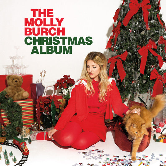 the album cover for Molly Burch - The Molly Burch Christmas Album [LP]