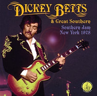 the album cover for Dickie Betts & Great Southern - Southern Jam: New York 1978