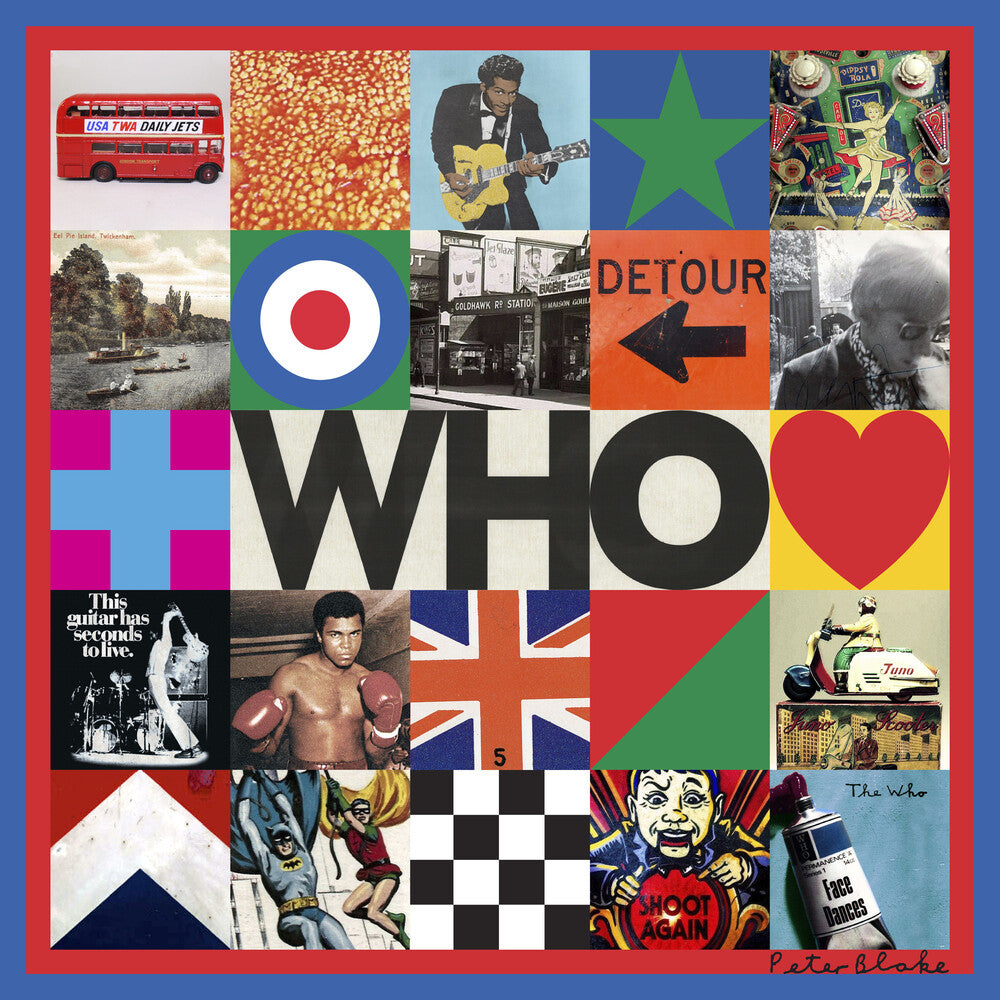 the album cover for The Who - Who