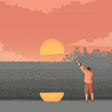 the album cover for Slow Meadow - Happy Occident