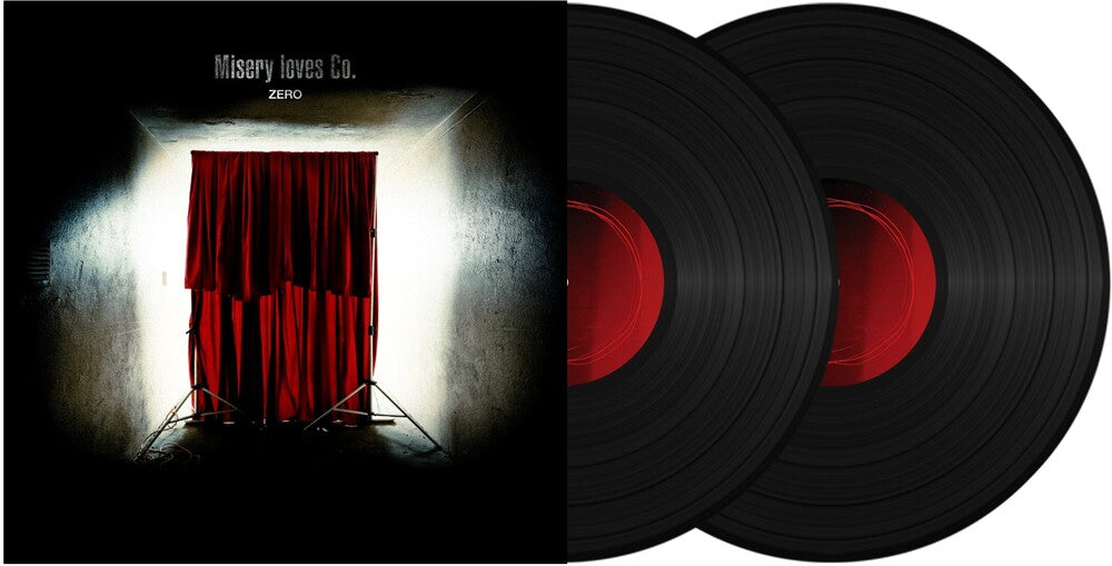 the album cover for Misery Loves Co - Zero (Black Vinyl)
