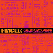 the album cover for Jimi Hendrix - Songs For Groovy Children: The Fillmore East Concerts [5CD]