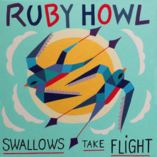the album cover for Ruby Howl - Swallows Take Flight