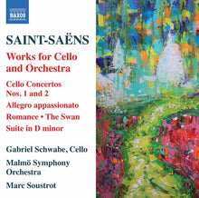 the album cover for Gabriel Schwabe - Cello Concertos 1 & 2