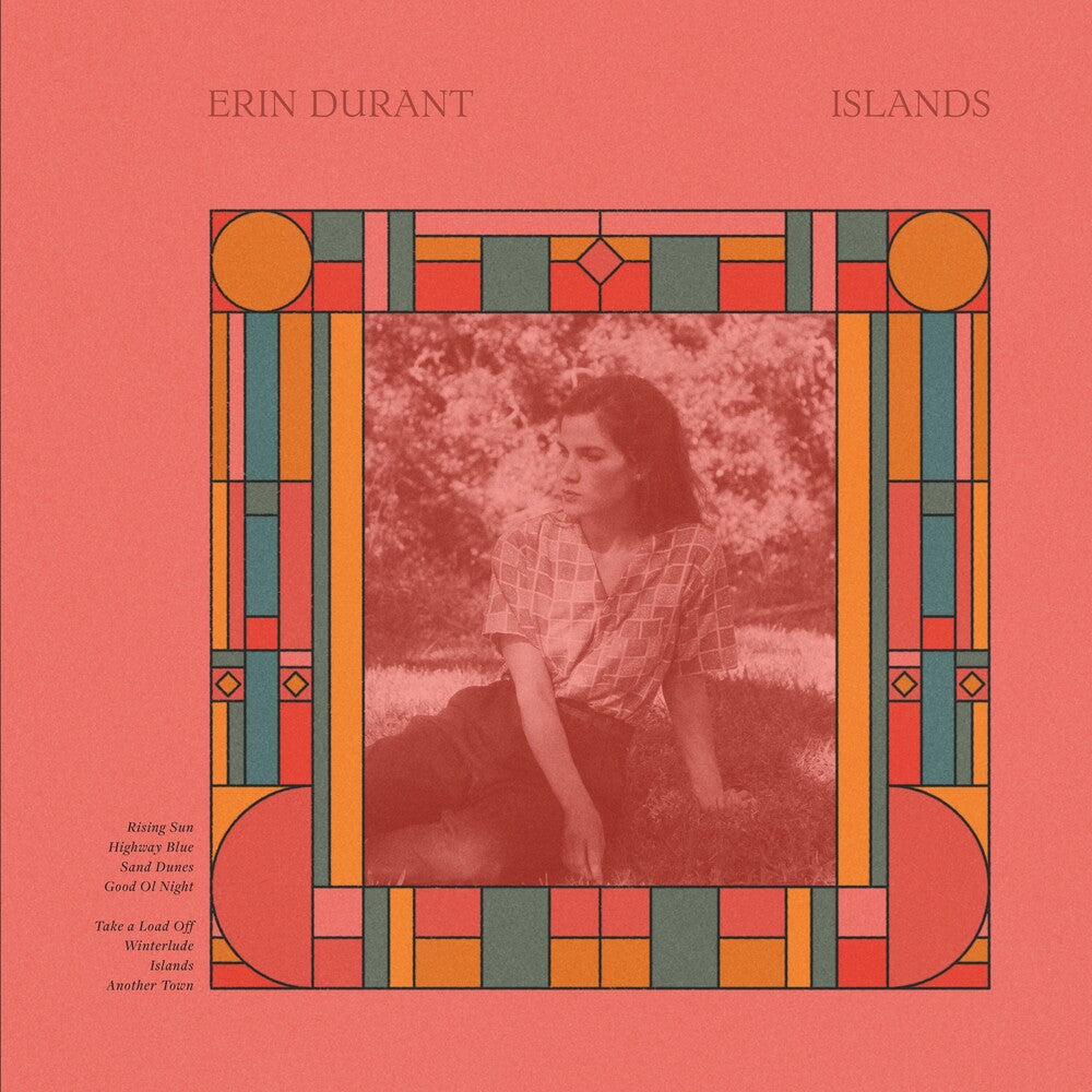 the album cover for Erin Durant - Islands (Color Vinyl) (Blk) [Colored Vinyl] (Wht)