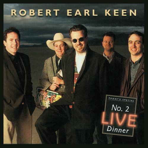 Robert Earl Keen - No. 2 Live Dinner [Limited Edition Salmon 2LP] Vinyl Record