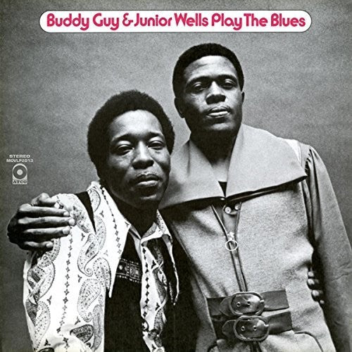 the album cover for Buddy Guy / Wells,Junior - Play The Blues