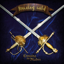 the album cover for Running Wild - Crossing The Blades
