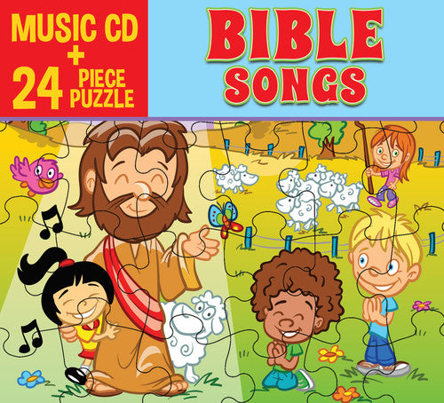 the album cover for Various Artists - Bible Songs For Kids (Various Artists)