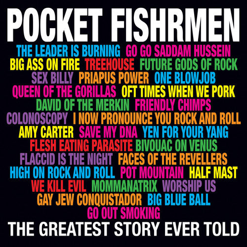 the album cover for Pocket FishRmen - The Greatest Story Ever Told