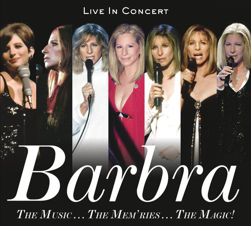 the album cover for Barbra Streisand - The Music...The Mem'ries...The Magic! [2CD]
