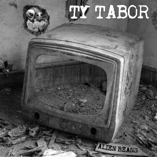 the album cover for Ty Tabor - Alien Beans