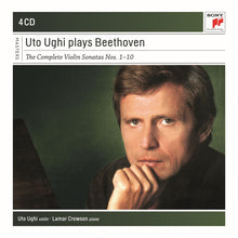 the album cover for Beethoven / Ughi / Crowson - Uto Ughi Plays Beethoven