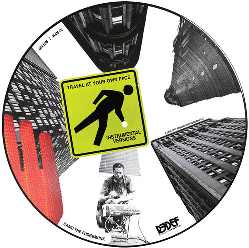 the album cover for Damu The Fudgemunk / Y Society - Travel At Your Own Pace Instrumentals