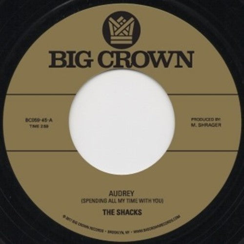 the album cover for The Shacks - Audrey / Fly Fishing