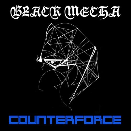 the album cover for Black Mecha - Counterforce