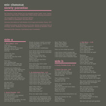 the album cover for Eric Chenaux - Slowly Paradise [LP]