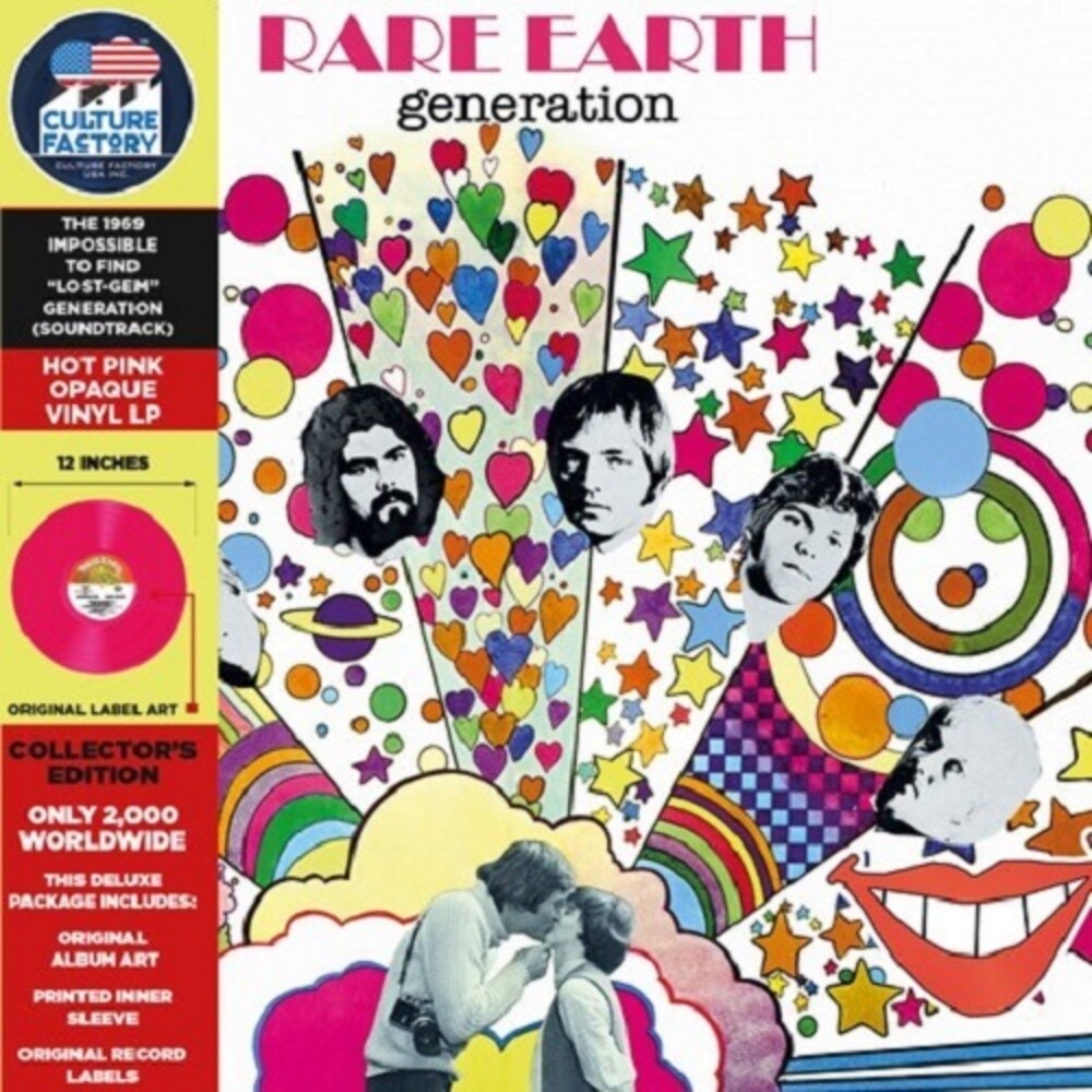 Rare Earth - Generation (Original Soundtrack) [LP] Vinyl Record