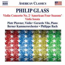 the album cover for Glass / Berner Kammerorchester / Vila - Violin Concerto 2