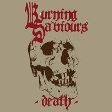 the album cover for Burning Saviours - Death (Red Vinyl)