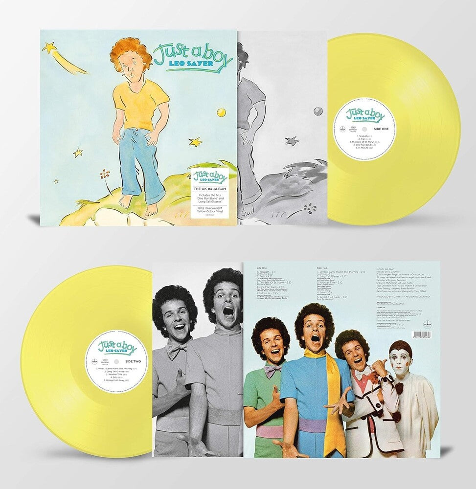 the album cover for Leo Sayer - Just A Boy