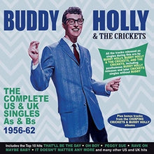 the album cover for Buddy Holly & Crickets - Complete Us & Uk Singles As & Bs 1956-62