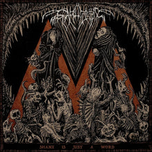 the album cover for Svarttjern - Shame Is Just A Word