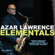 the album cover for Azar Lawrence - Elementals