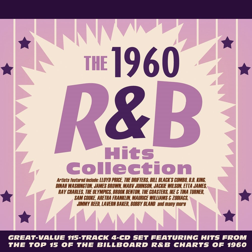 the album cover for 1960 R&B Hits Collection / Various - 1960 R&b Hits Collection (Various Artists)