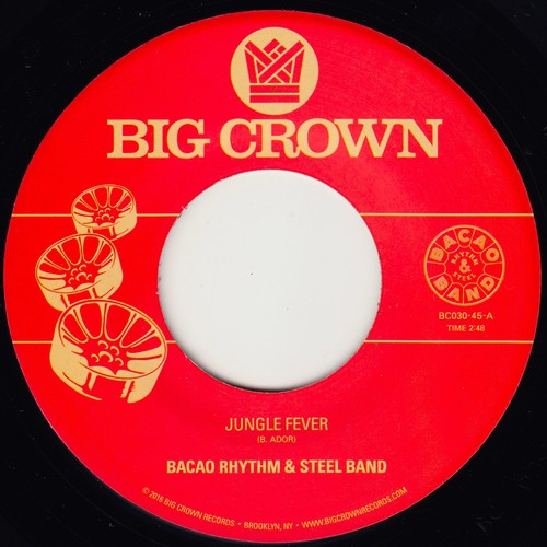 the album cover for Bacao Rhythm & Steel Band - Jungle Fever / Tender Trap