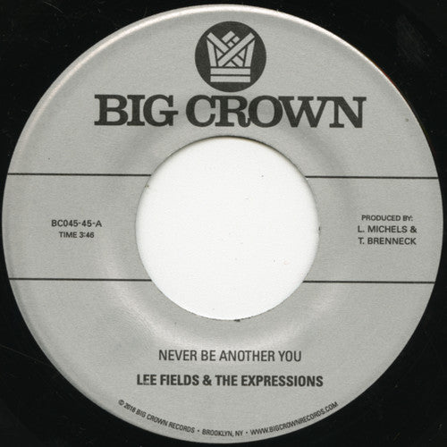 Lee Fields - Never Be Another You / Lover [7" Vinyl]