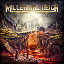 the album cover for Millennial Reign - The Great Divide