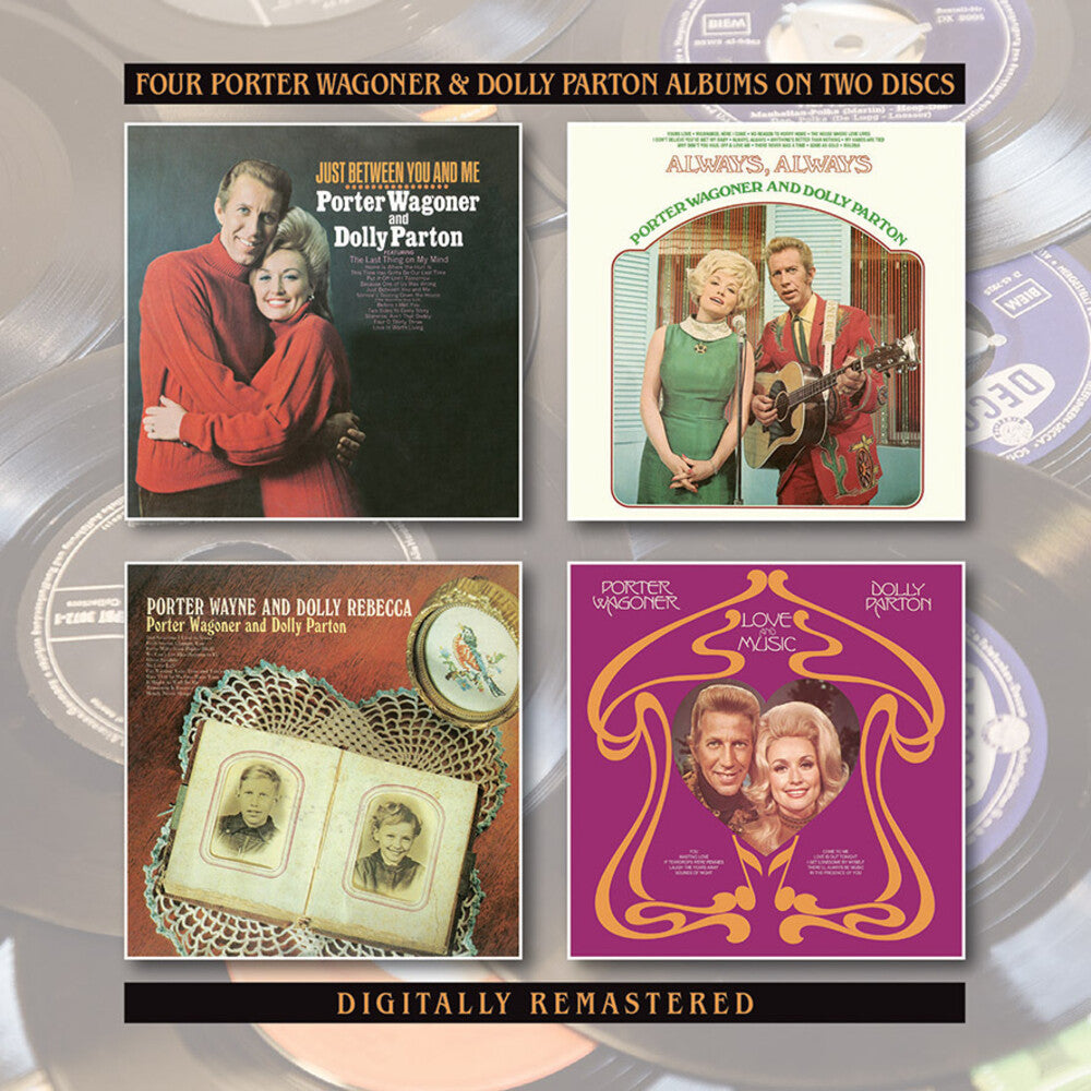 Porter Wagoner / Parton,Dolly - Just Between You & Me / Always Always / Porter Wayne & Dolly Rebecca / Love & Music [CD]