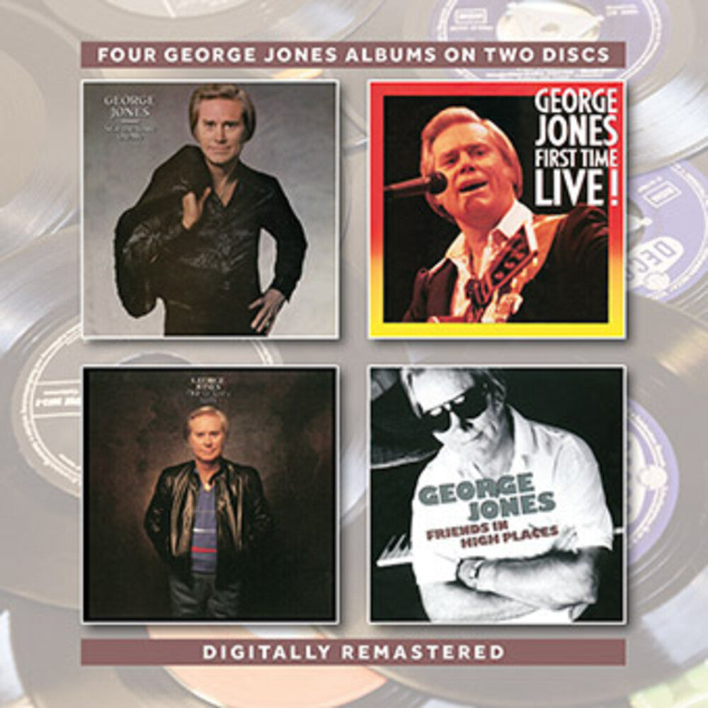George Jones - Still The Same Ole Me / First Time Live! / One Woman / Friends In High Places [CD]