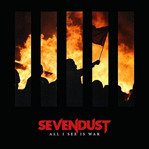 the album cover for Sevendust - All I See Is War