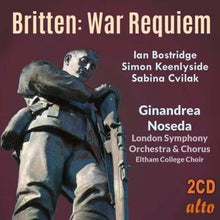 the album cover for Gianandrea Noseda / Lso / Lso Chorus / Bostridge - Britten: War Requiem