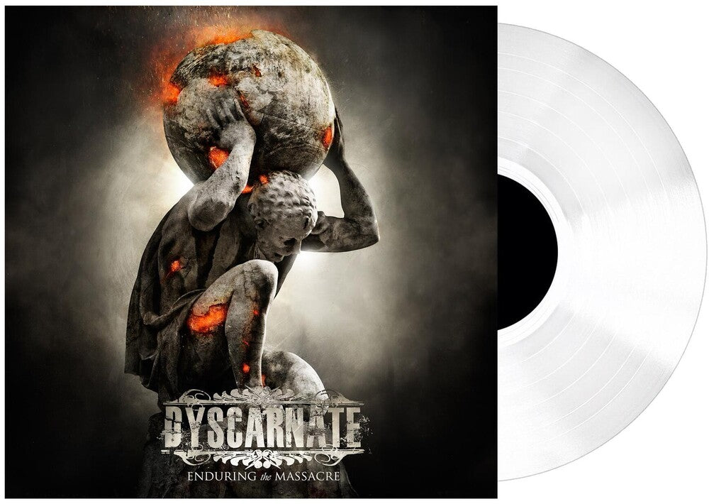 the album cover for Dyscarnate - Enduring The Massacre