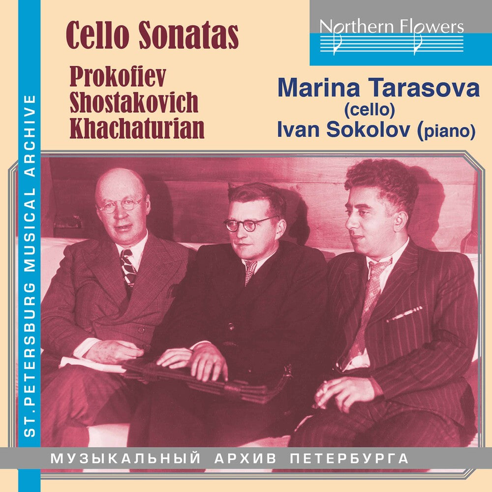 Marina Tarasova / Sokolov,Ivan - Cello Sonatas: Prokofiev/Shostakovich/Khachaturian [CD]