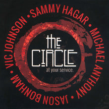 the album cover for Sammy Hagar - At Your Service