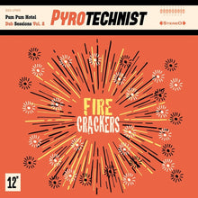 the album cover for Pyrotechnist - Fire Crackers