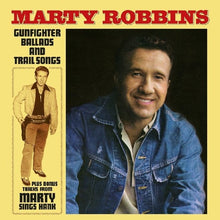 the album cover for Marty Robbins - Gunfighter Ballads & Trail Songs [Import LP]