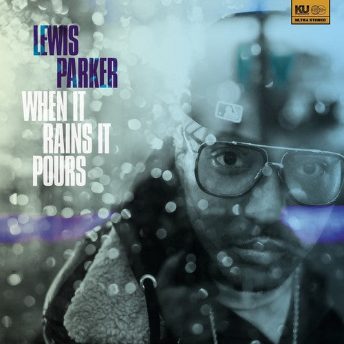 the album cover for Lewis Parker - When It Rains It Pours