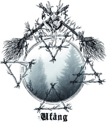 the album cover for Perchta - Ufang (Transparent-black Marble)