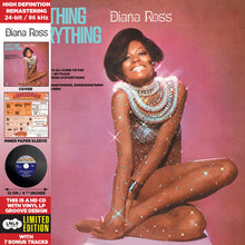 the album cover for Diana Ross - Everything Is Everything