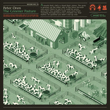 the album cover for Peter Oren - The Greener Pasture (Color Vinyl)