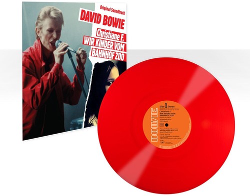 the album cover for David Bowie - Christiane F. - Wir Kinder Vom Bahnoff Zoo [Colored Vinyl]
