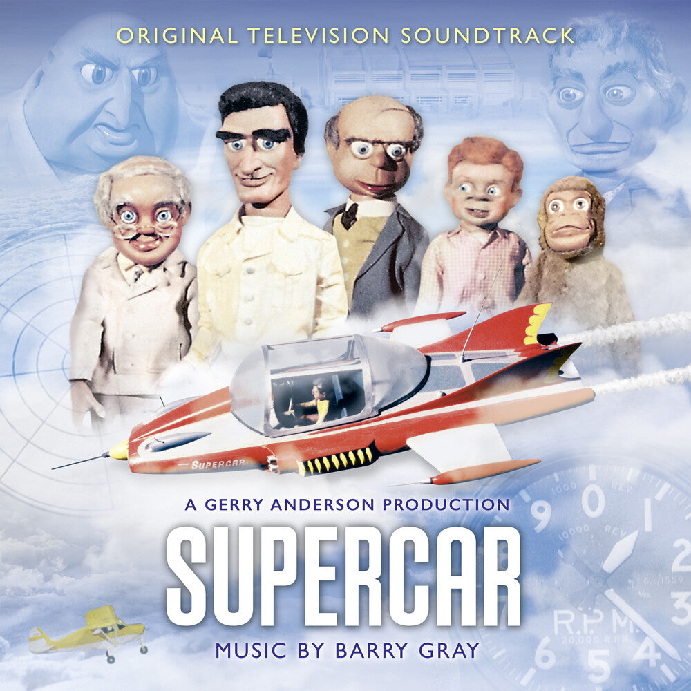 the album cover for Barry Gray - Supercar (Original Television Soundtrack)