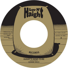 the album cover for Howard Wales - Huxley's Howl / My Blues